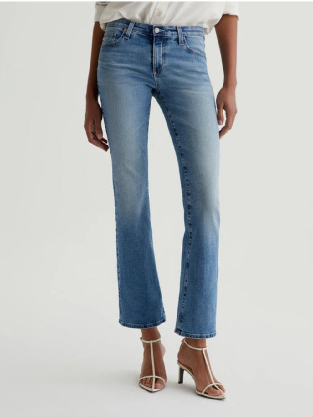 AG Angel Low-Rise Bootcut in 18 Years Dream Boot Cut Jeans